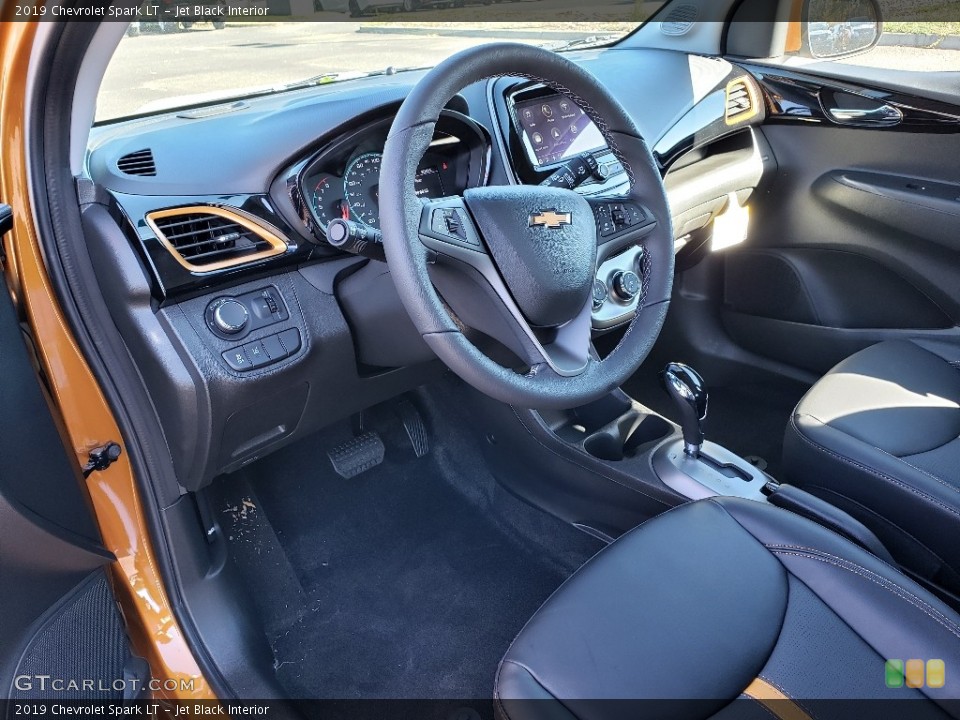 Jet Black Interior Photo for the 2019 Chevrolet Spark LT #130116179