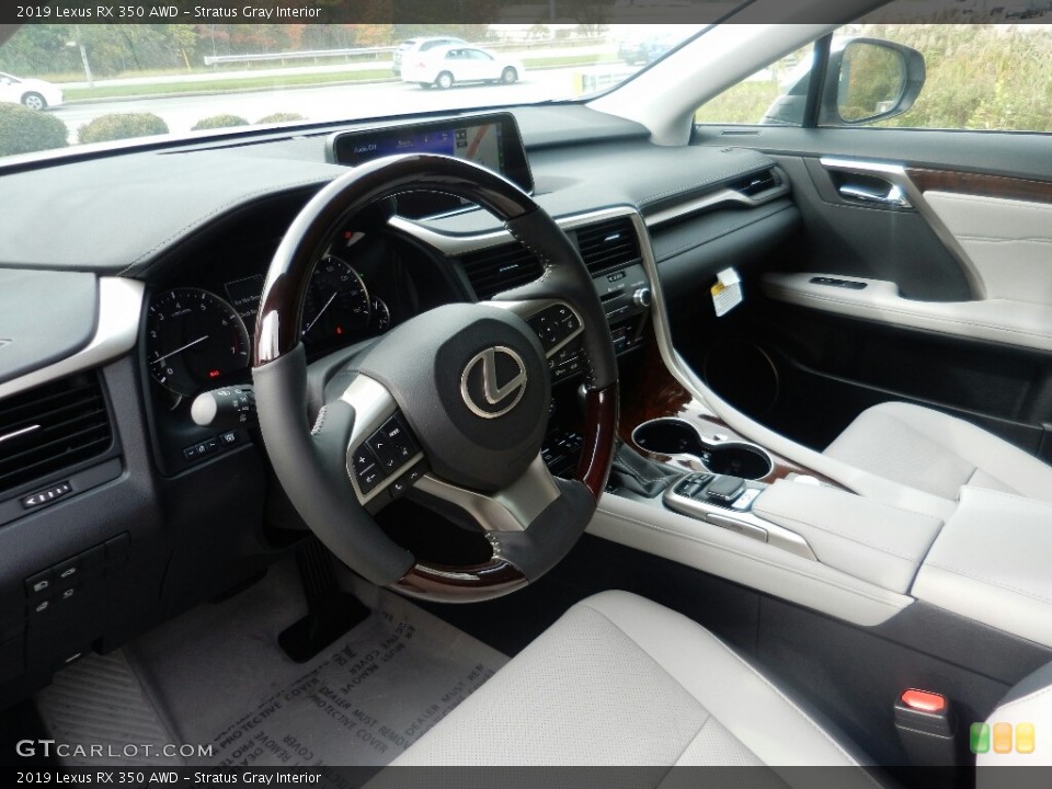 Stratus Gray Interior Photo for the 2019 Lexus RX 350 AWD #130117493
