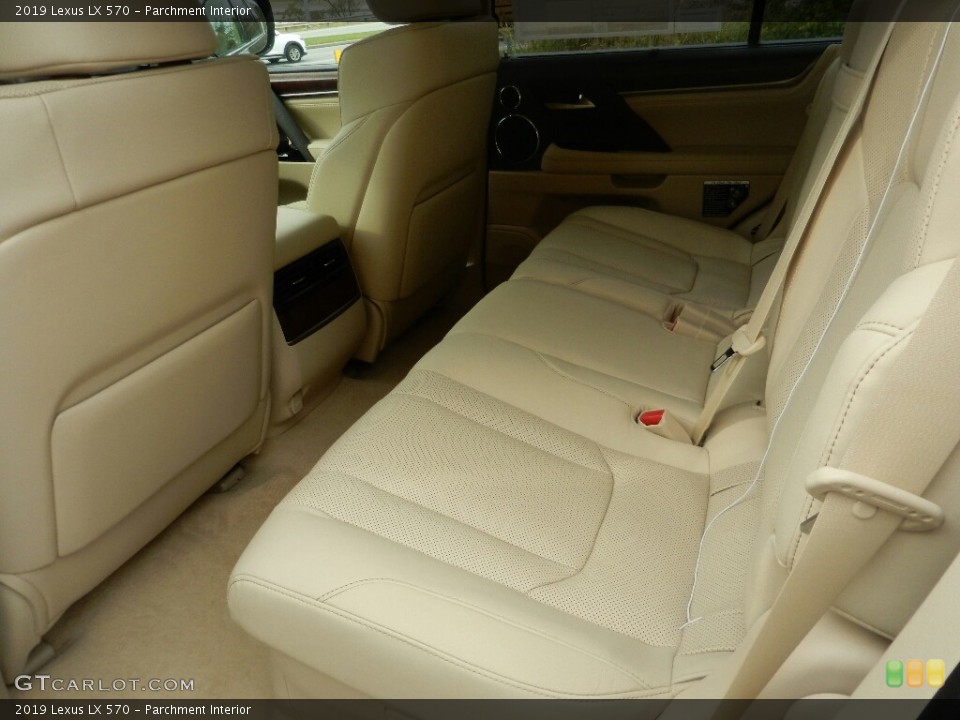 Parchment Interior Rear Seat for the 2019 Lexus LX 570 #130117592