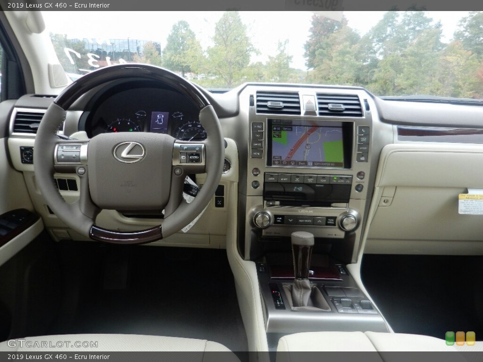Ecru Interior Dashboard for the 2019 Lexus GX 460 #130117949