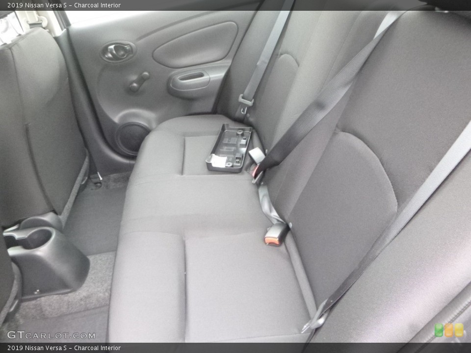 Charcoal Interior Rear Seat for the 2019 Nissan Versa S #130121855