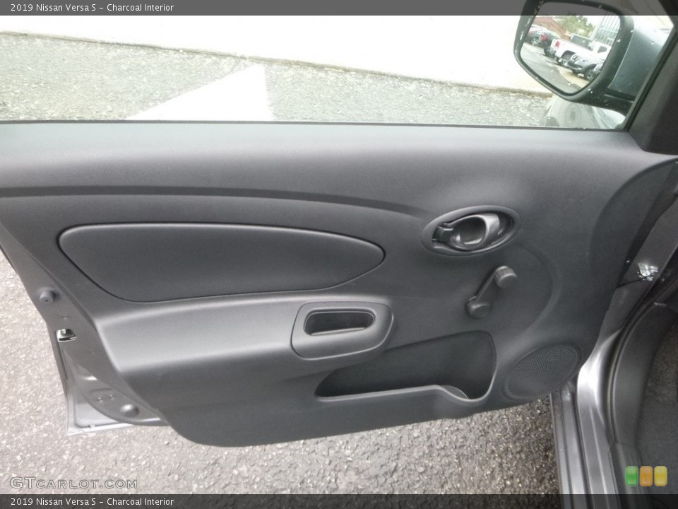 Charcoal Interior Door Panel for the 2019 Nissan Versa S #130121873