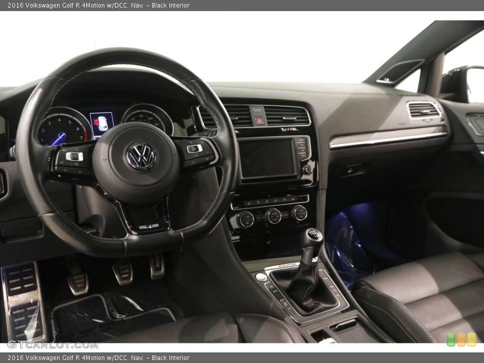 Black Interior Dashboard for the 2016 Volkswagen Golf R 4Motion w/DCC. Nav. #130126829