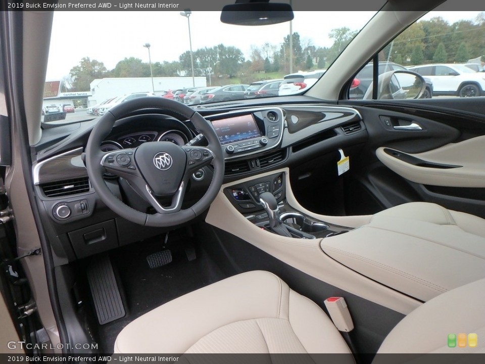 Light Neutral Interior Photo for the 2019 Buick Envision Preferred AWD #130132721