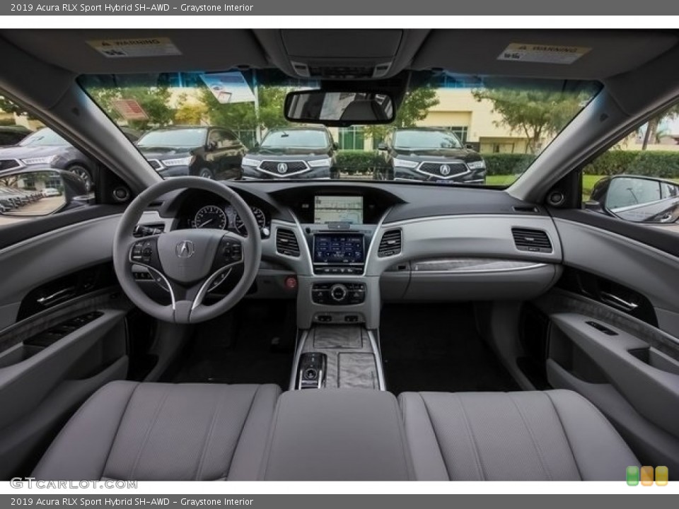 Graystone Interior Photo for the 2019 Acura RLX Sport Hybrid SH-AWD #130132982