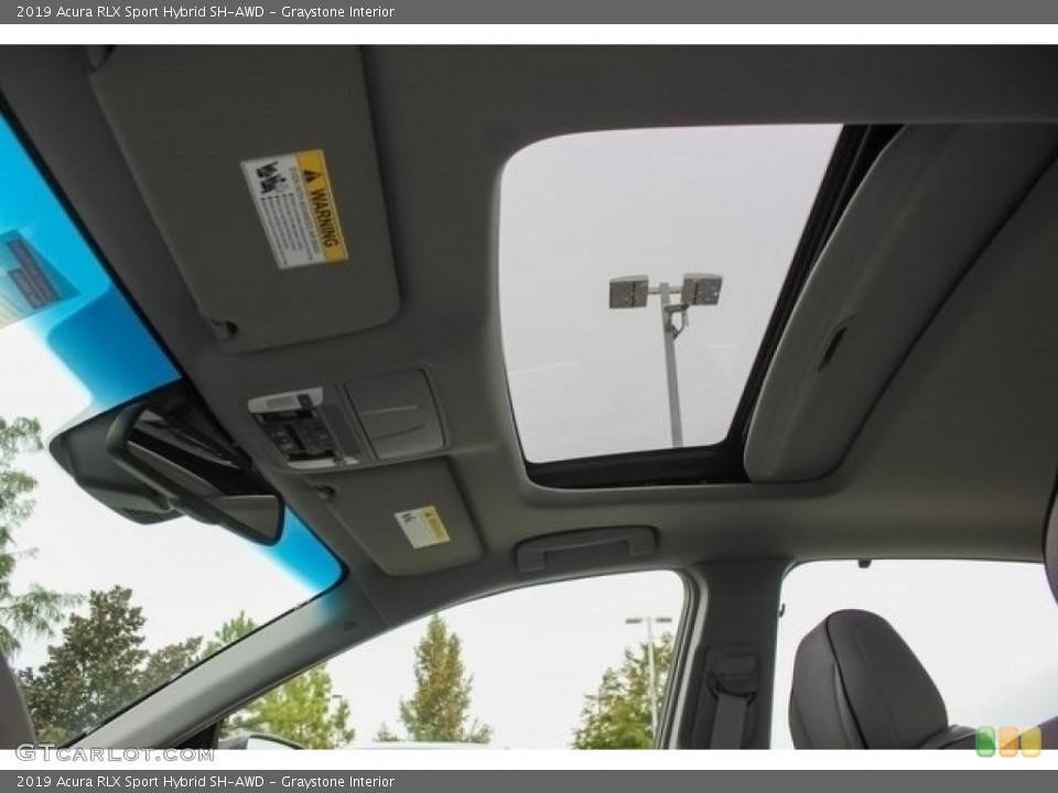 Graystone Interior Sunroof for the 2019 Acura RLX Sport Hybrid SH-AWD #130133066