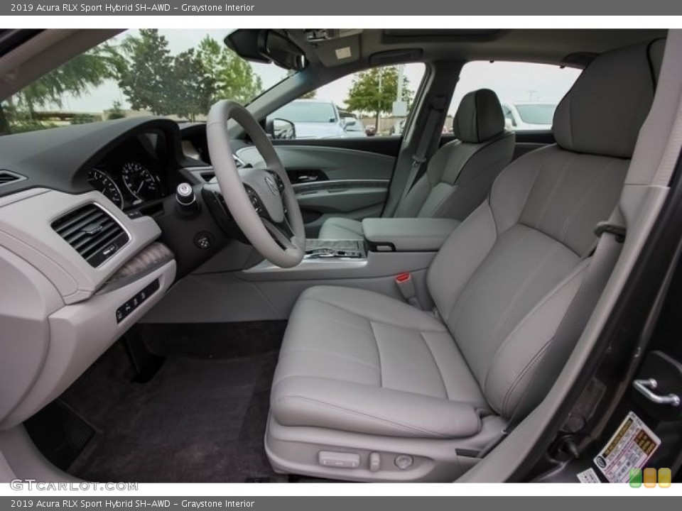 Graystone Interior Front Seat for the 2019 Acura RLX Sport Hybrid SH-AWD #130133105