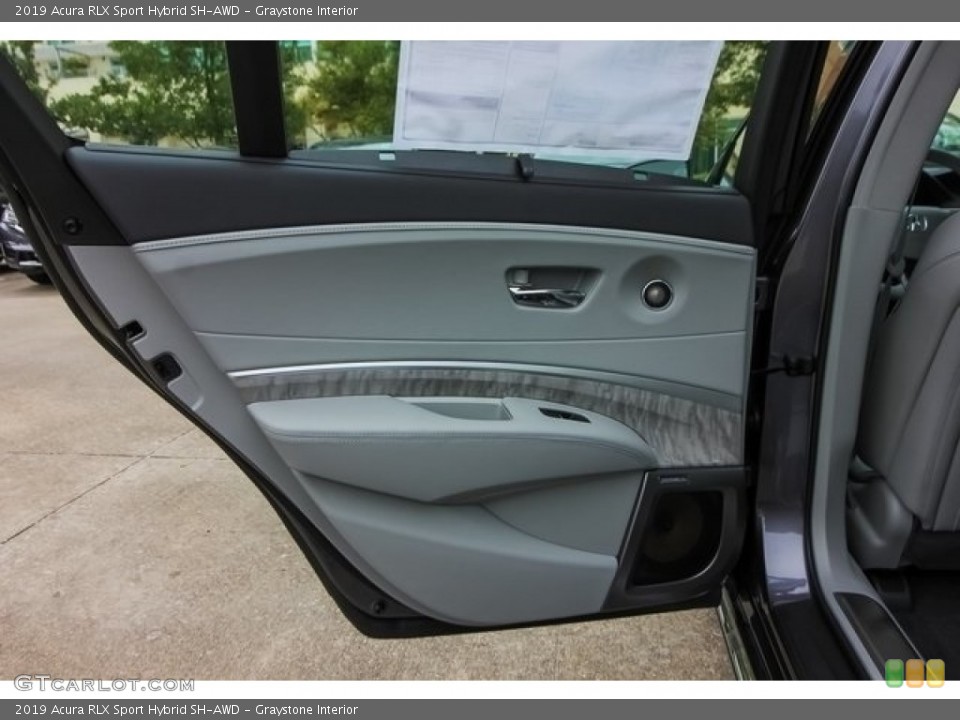 Graystone Interior Door Panel for the 2019 Acura RLX Sport Hybrid SH-AWD #130133165