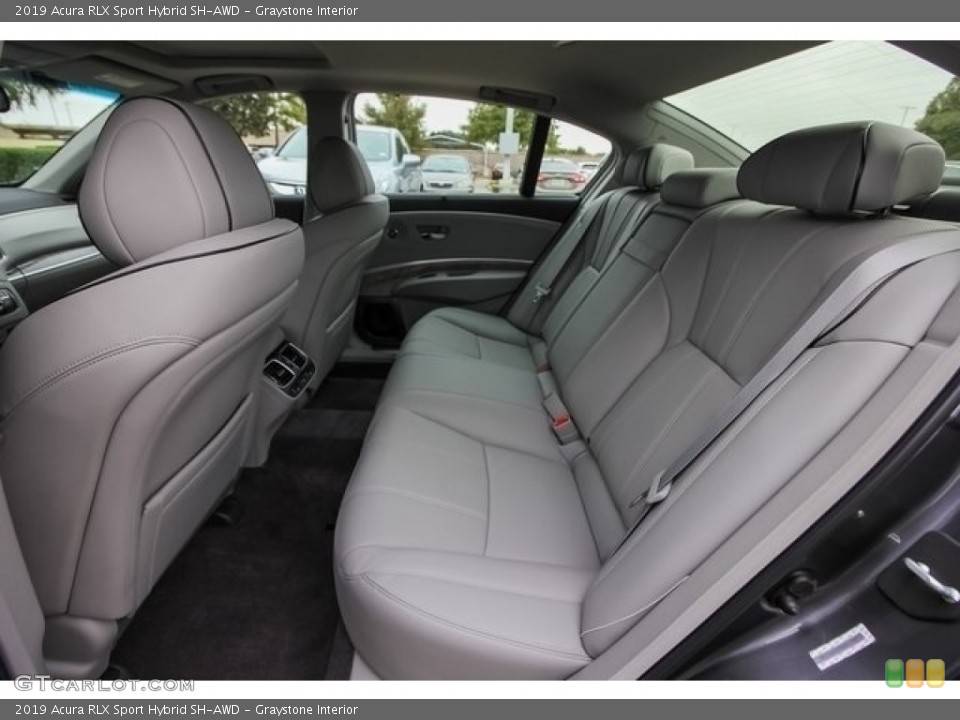 Graystone Interior Rear Seat for the 2019 Acura RLX Sport Hybrid SH-AWD #130133201
