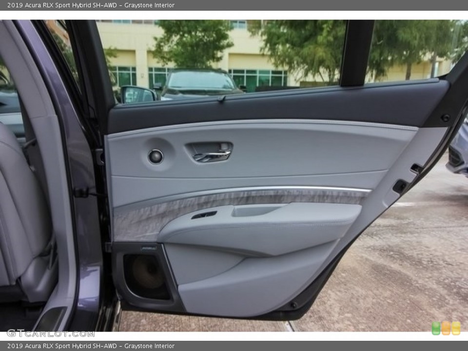 Graystone Interior Door Panel for the 2019 Acura RLX Sport Hybrid SH-AWD #130133237