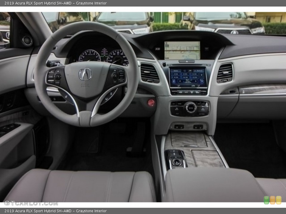 Graystone Interior Dashboard for the 2019 Acura RLX Sport Hybrid SH-AWD #130133384