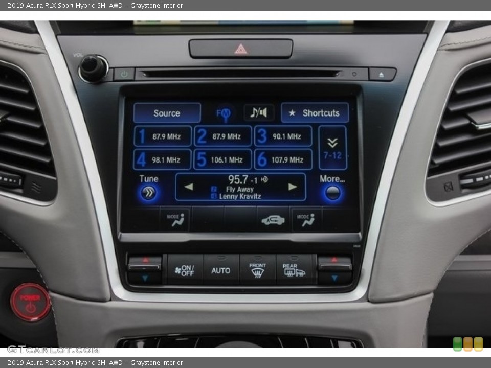 Graystone Interior Controls for the 2019 Acura RLX Sport Hybrid SH-AWD #130133450