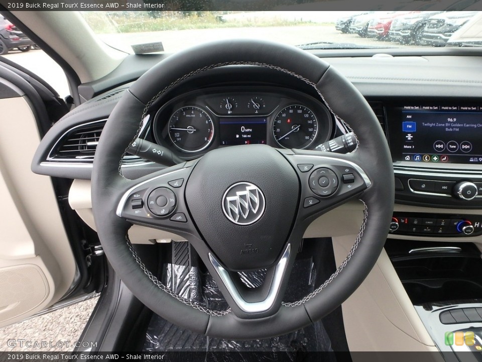 Shale Interior Steering Wheel for the 2019 Buick Regal TourX Essence AWD #130133498