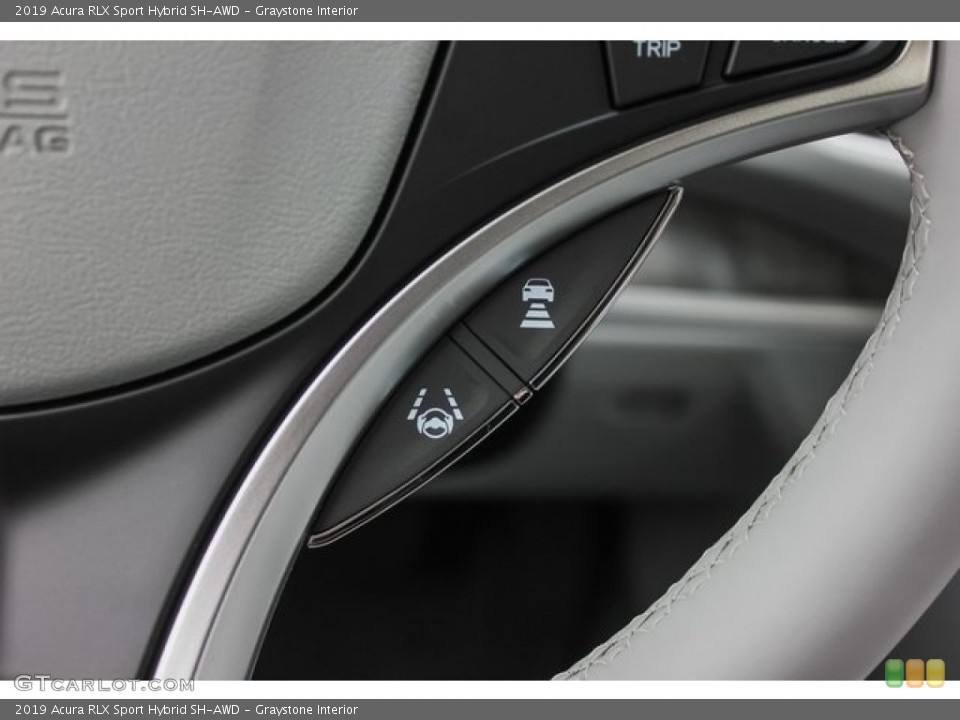 Graystone Interior Steering Wheel for the 2019 Acura RLX Sport Hybrid SH-AWD #130133741