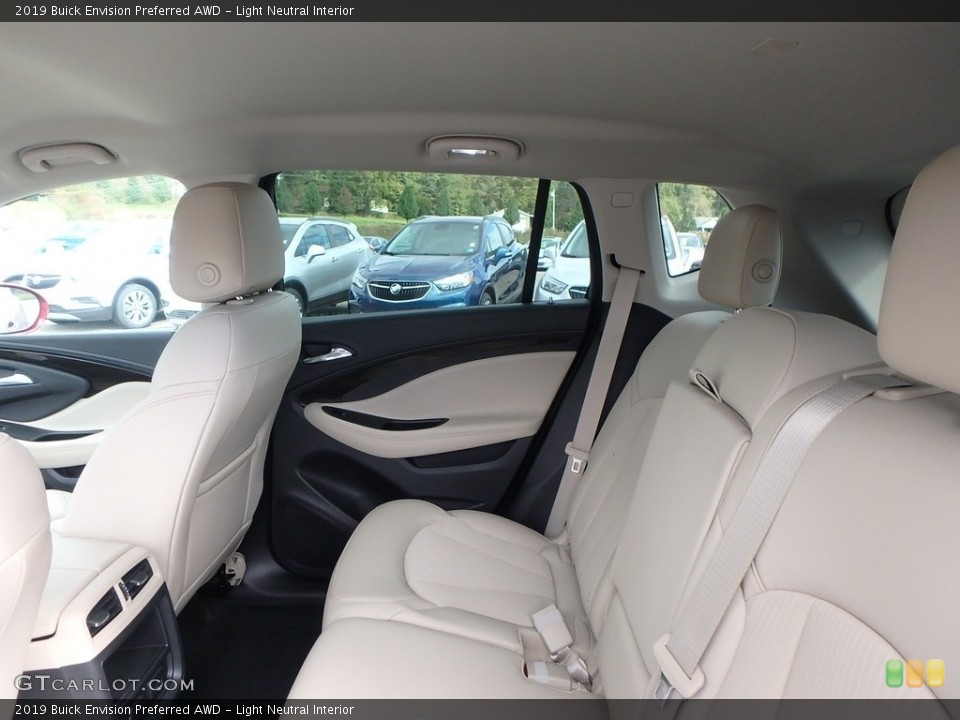 Light Neutral Interior Rear Seat for the 2019 Buick Envision Preferred AWD #130134713