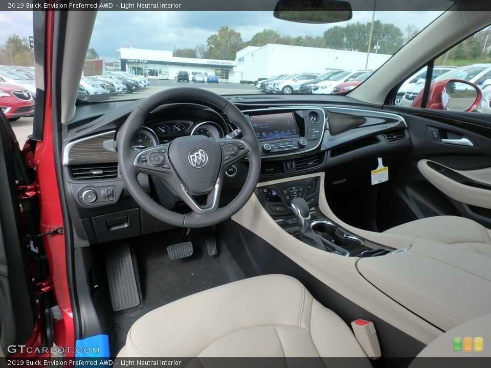 Light Neutral Interior Photo for the 2019 Buick Envision Preferred AWD #130134734