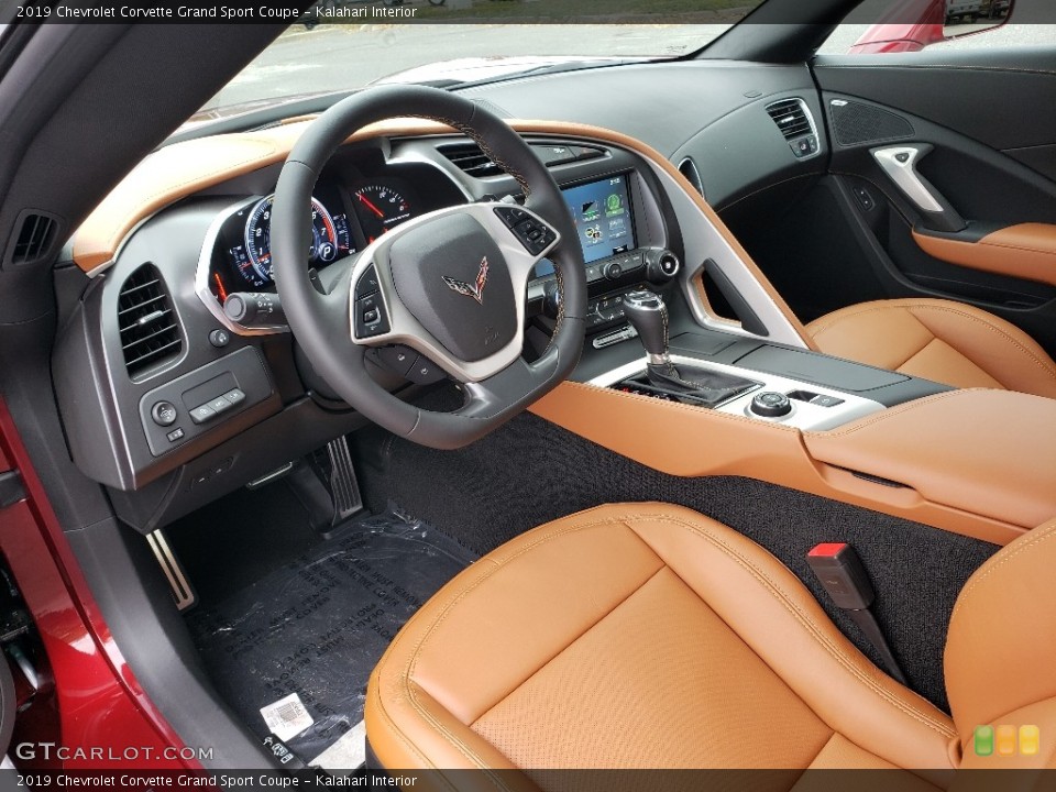 Kalahari Interior Photo for the 2019 Chevrolet Corvette Grand Sport Coupe #130136918