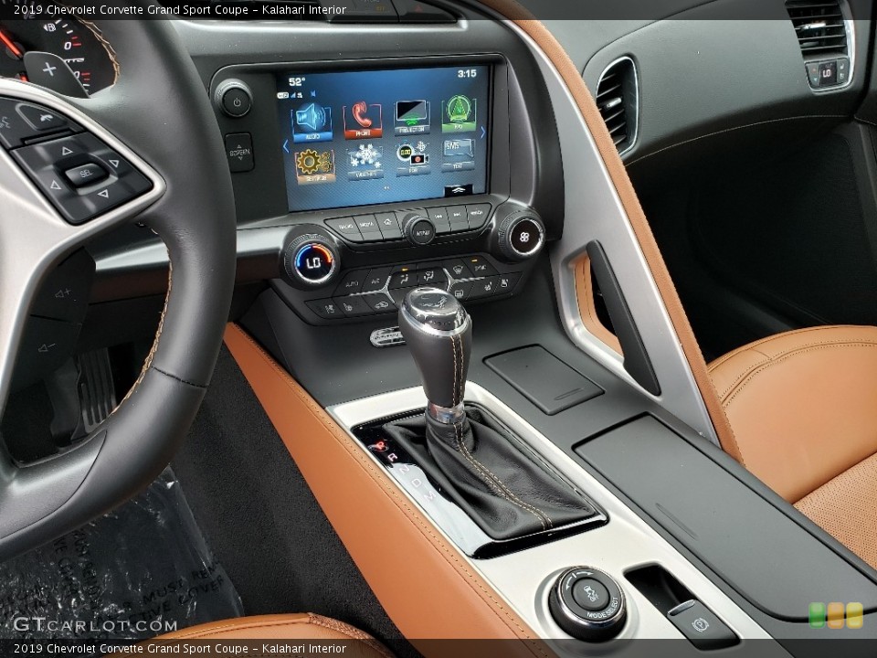 Kalahari Interior Transmission for the 2019 Chevrolet Corvette Grand Sport Coupe #130136987