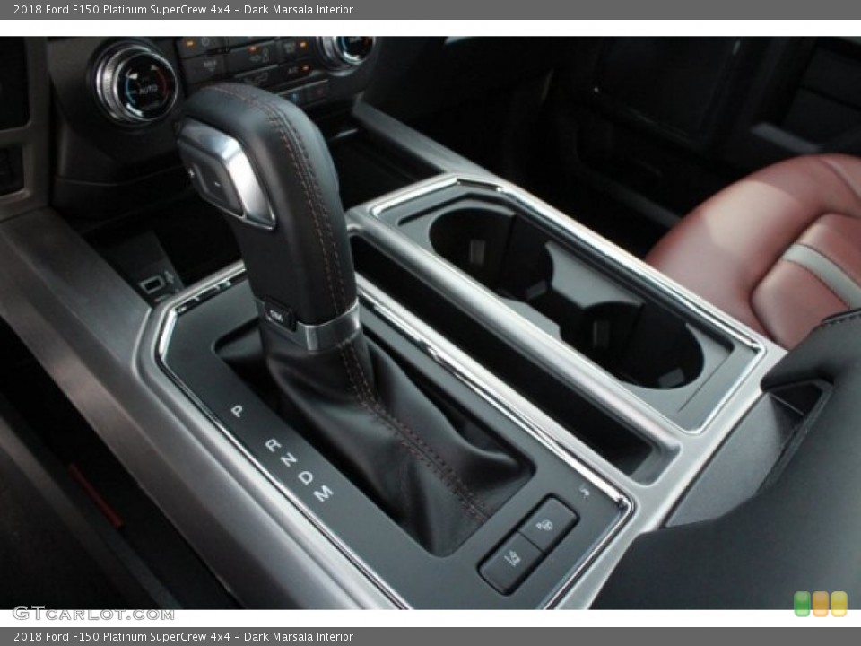 Dark Marsala Interior Transmission for the 2018 Ford F150 Platinum SuperCrew 4x4 #130140800