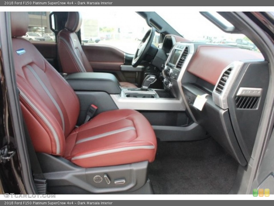 Dark Marsala Interior Photo For The 2018 Ford F150 Platinum