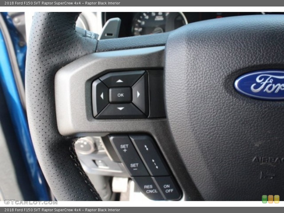 Raptor Black Interior Controls for the 2018 Ford F150 SVT Raptor SuperCrew 4x4 #130141490