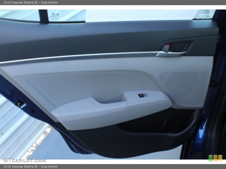 Gray Interior Door Panel for the 2019 Hyundai Elantra SE #130143503