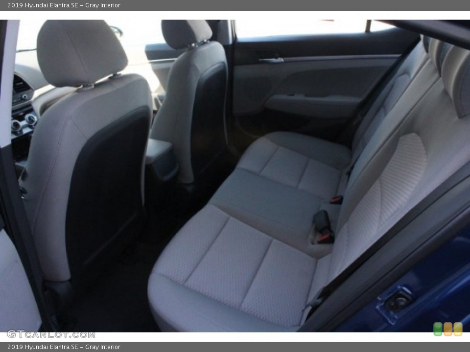 Gray Interior Rear Seat for the 2019 Hyundai Elantra SE #130143518