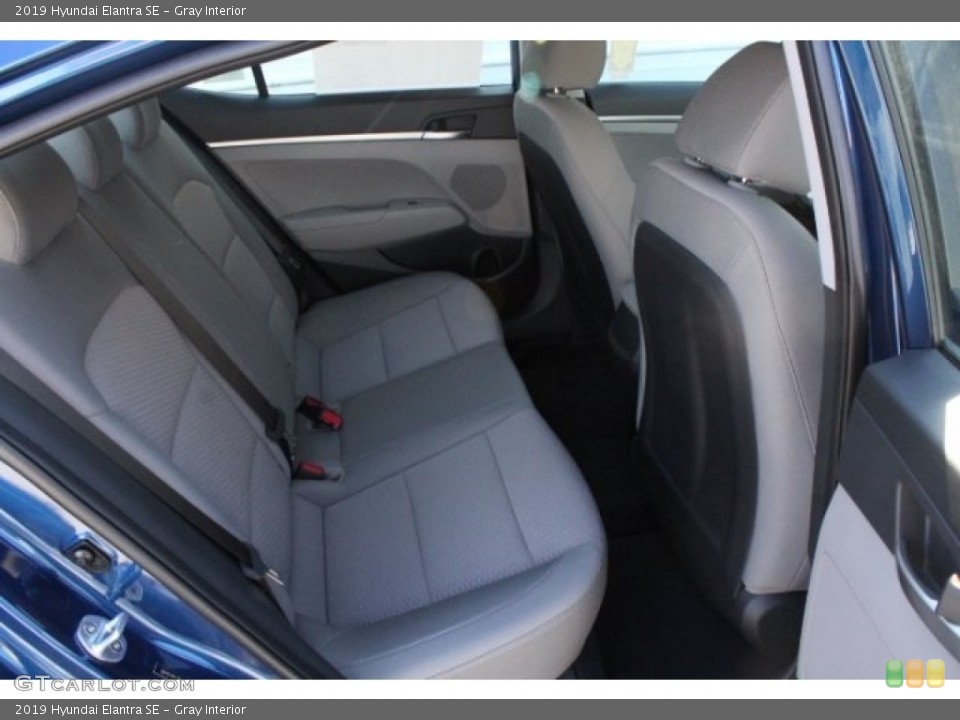 Gray Interior Rear Seat for the 2019 Hyundai Elantra SE #130143590