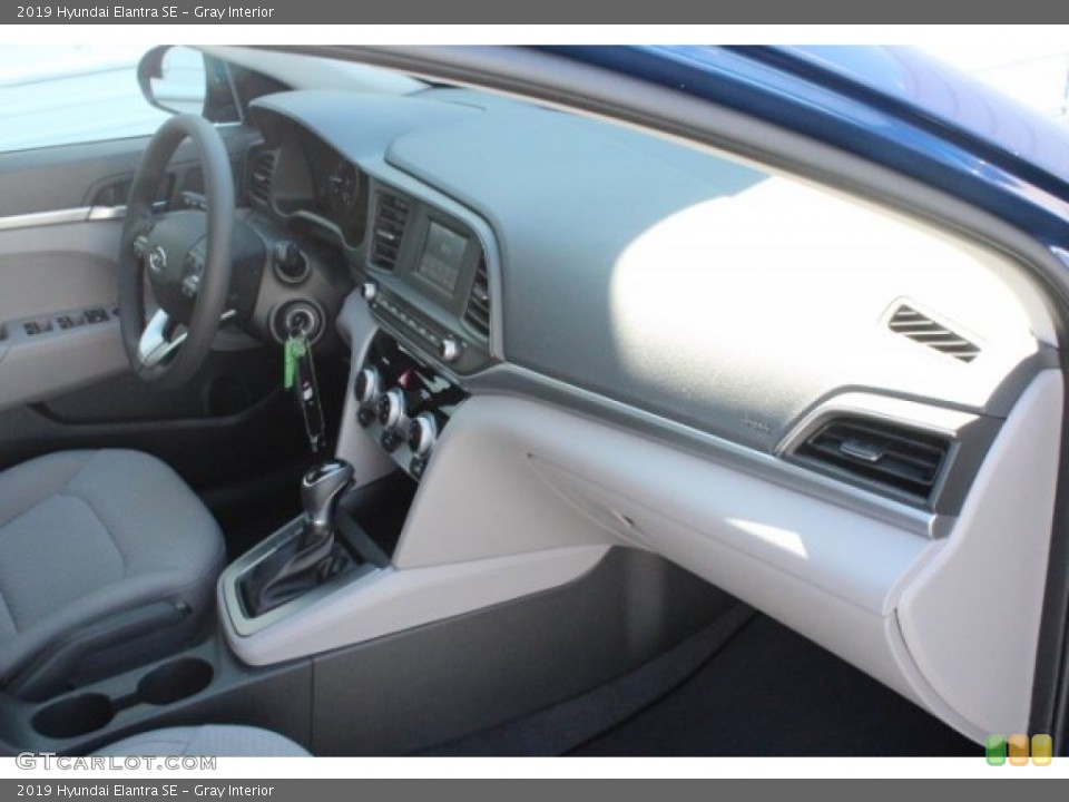 Gray Interior Dashboard for the 2019 Hyundai Elantra SE #130143624