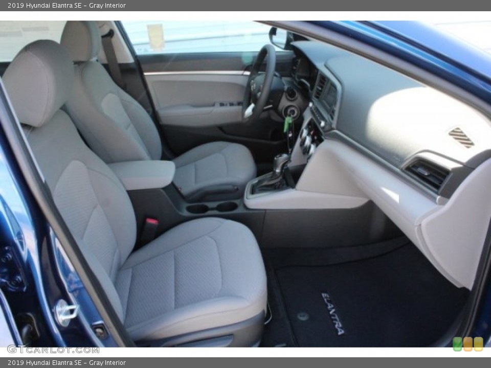 Gray Interior Front Seat for the 2019 Hyundai Elantra SE #130143641
