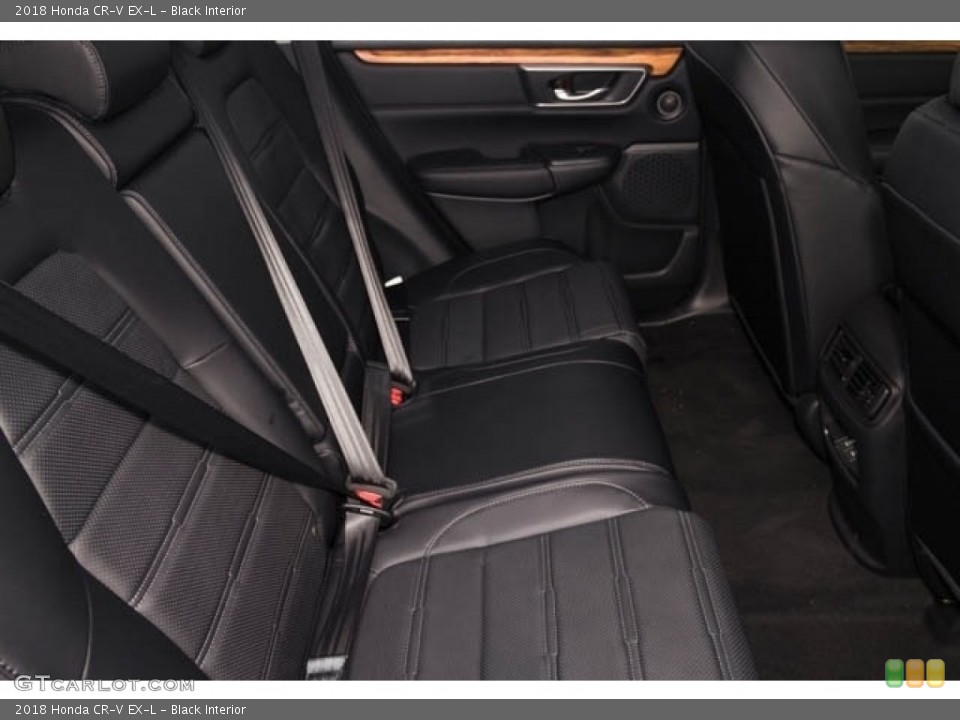 Black Interior Rear Seat for the 2018 Honda CR-V EX-L #130143968