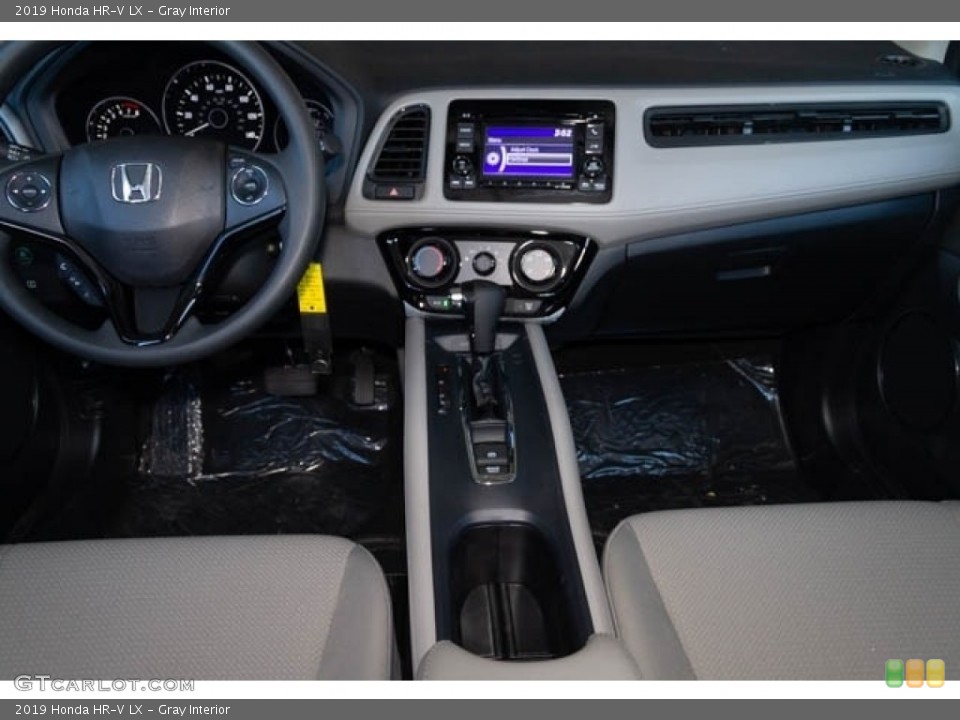 Gray Interior Dashboard for the 2019 Honda HR-V LX #130145294
