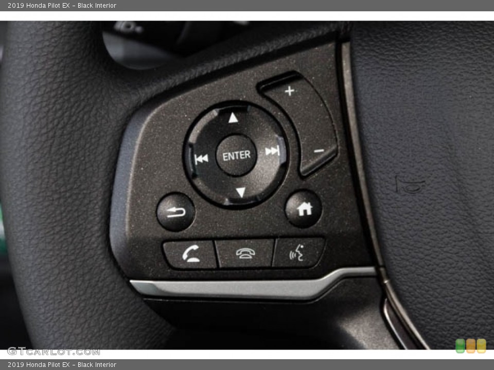 Black Interior Controls for the 2019 Honda Pilot EX #130146911