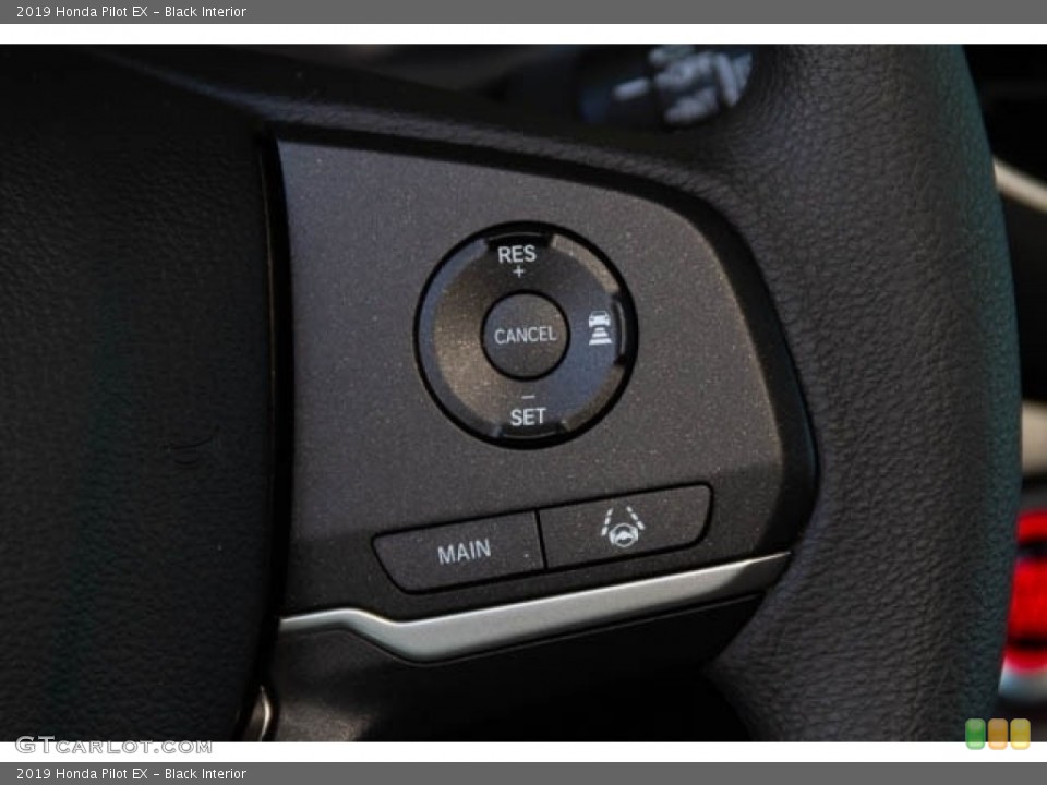 Black Interior Controls for the 2019 Honda Pilot EX #130146920