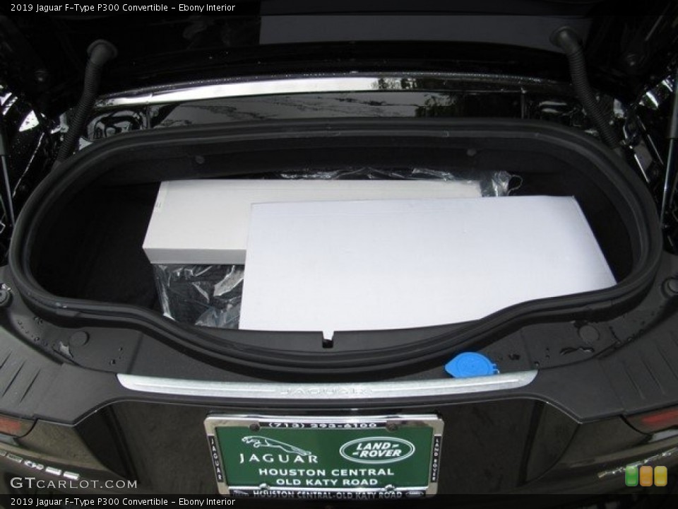 Ebony Interior Trunk for the 2019 Jaguar F-Type P300 Convertible #130147001