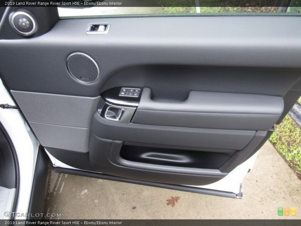 Ebony/Ebony Interior Door Panel for the 2019 Land Rover Range Rover Sport HSE #130148978