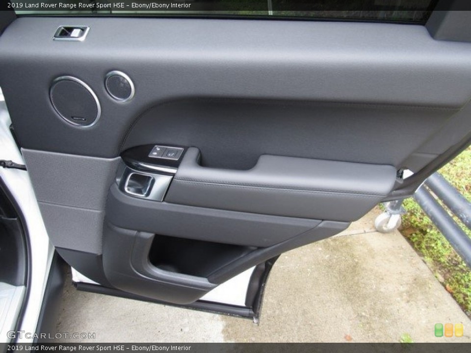 Ebony/Ebony Interior Door Panel for the 2019 Land Rover Range Rover Sport HSE #130148993