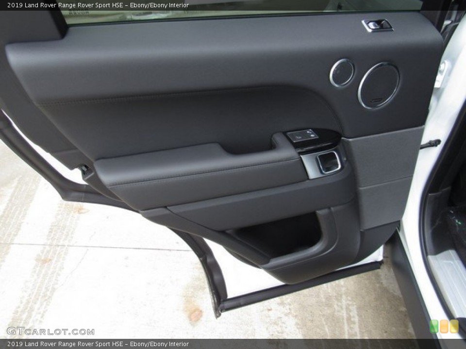 Ebony/Ebony Interior Door Panel for the 2019 Land Rover Range Rover Sport HSE #130149008