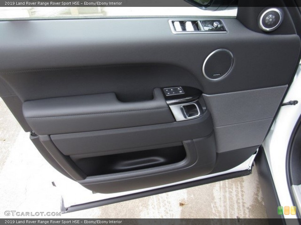 Ebony/Ebony Interior Door Panel for the 2019 Land Rover Range Rover Sport HSE #130149026