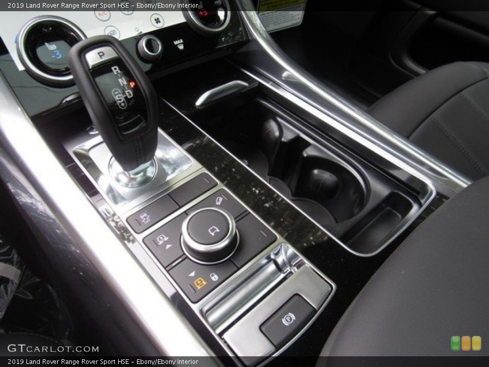 Ebony/Ebony Interior Transmission for the 2019 Land Rover Range Rover Sport HSE #130149185