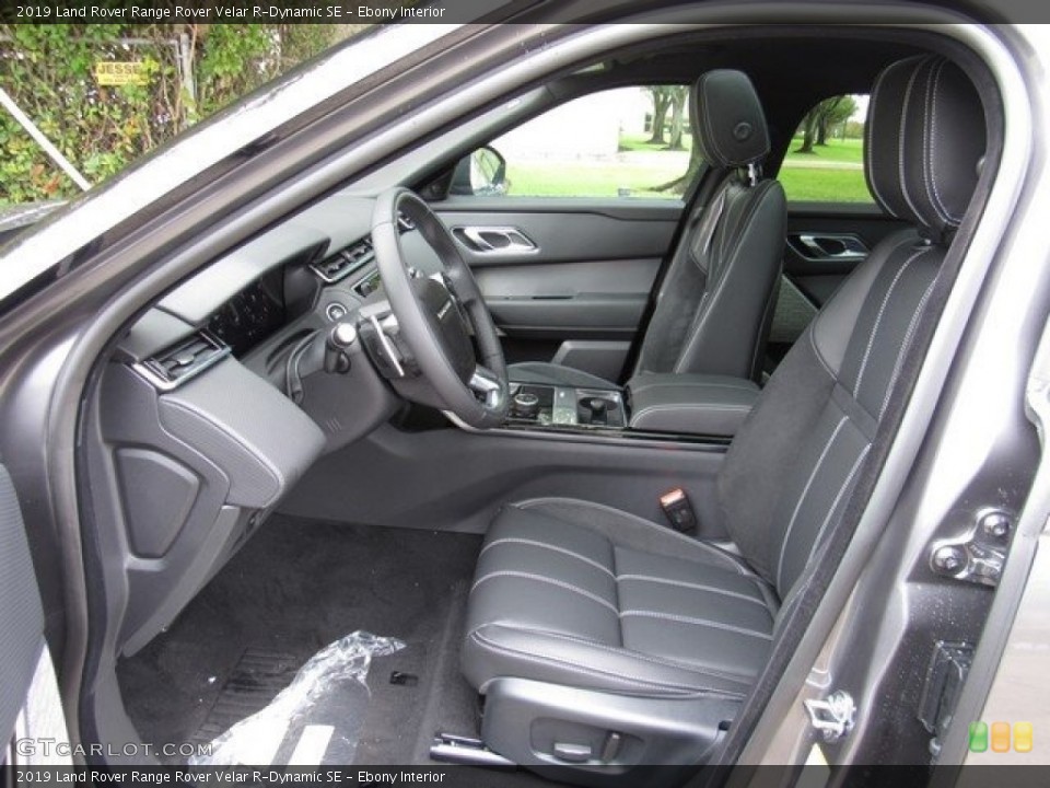 Ebony Interior Front Seat for the 2019 Land Rover Range Rover Velar R-Dynamic SE #130149263