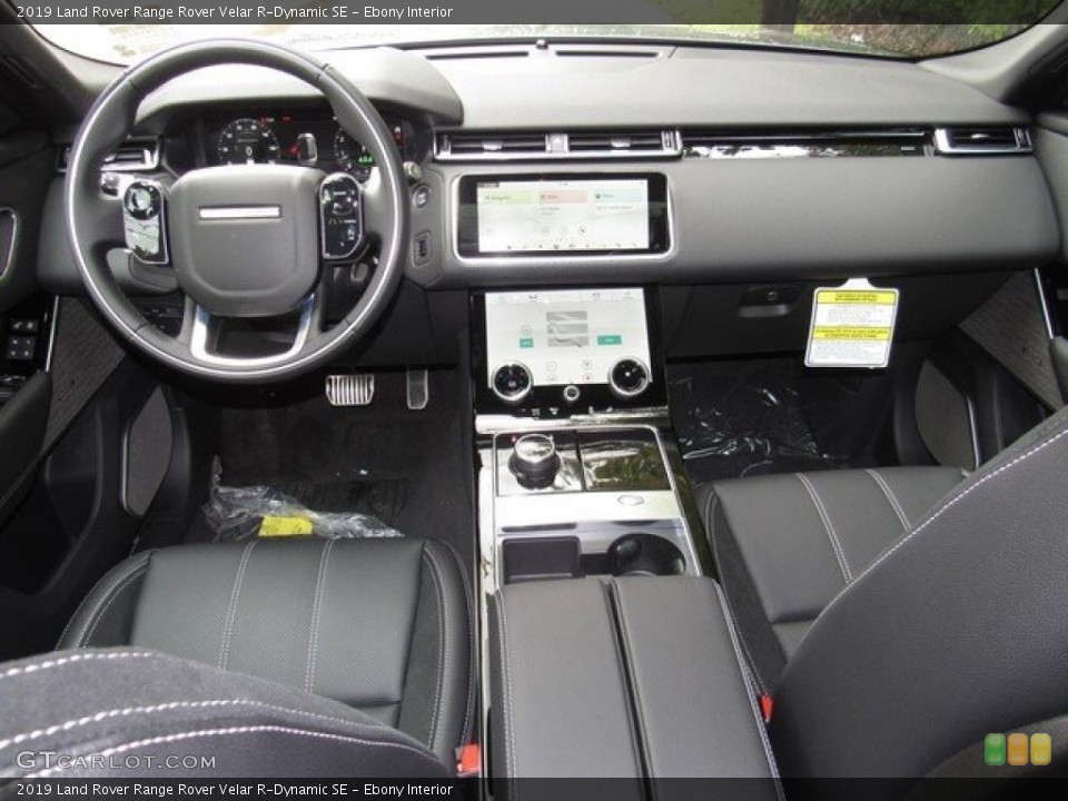 Ebony Interior Dashboard for the 2019 Land Rover Range Rover Velar R-Dynamic SE #130149278