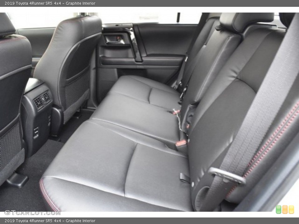 Graphite Interior Rear Seat for the 2019 Toyota 4Runner SR5 4x4 #130159266
