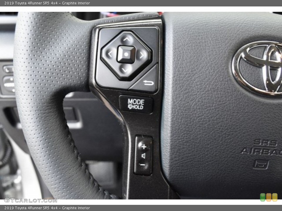 Graphite Interior Steering Wheel for the 2019 Toyota 4Runner SR5 4x4 #130159449