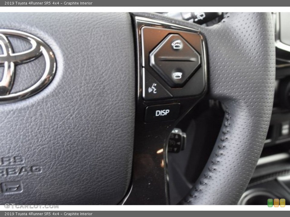 Graphite Interior Steering Wheel for the 2019 Toyota 4Runner SR5 4x4 #130159468