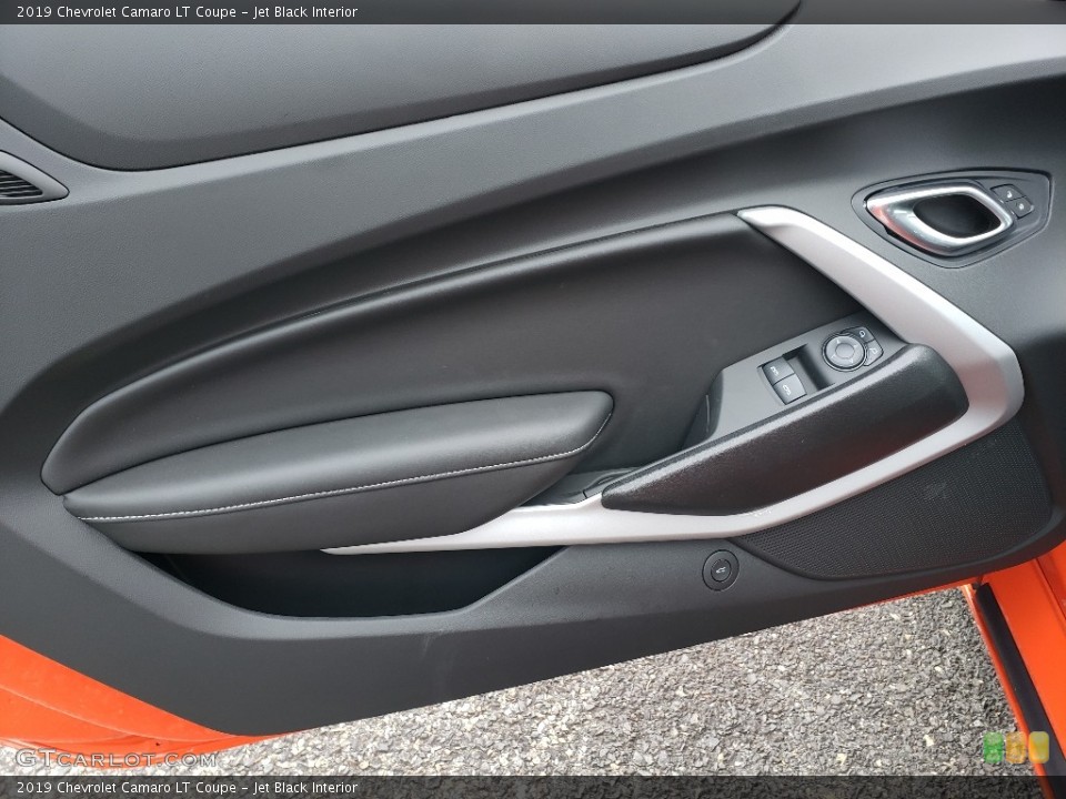 Jet Black Interior Door Panel for the 2019 Chevrolet Camaro LT Coupe #130160748