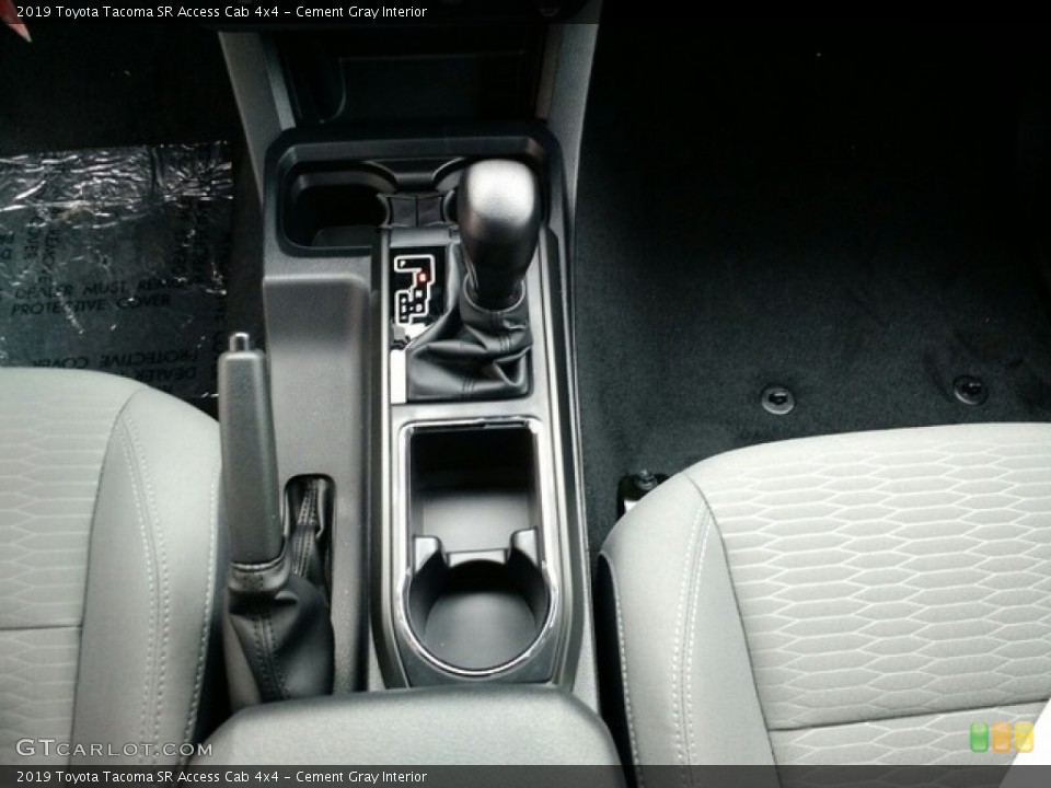 Cement Gray Interior Transmission for the 2019 Toyota Tacoma SR Access Cab 4x4 #130167525