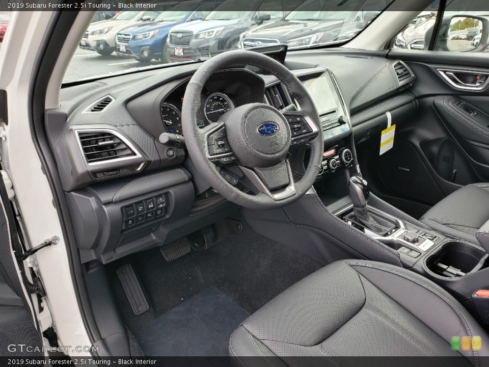 Black Interior Photo for the 2019 Subaru Forester 2.5i Touring #130168467