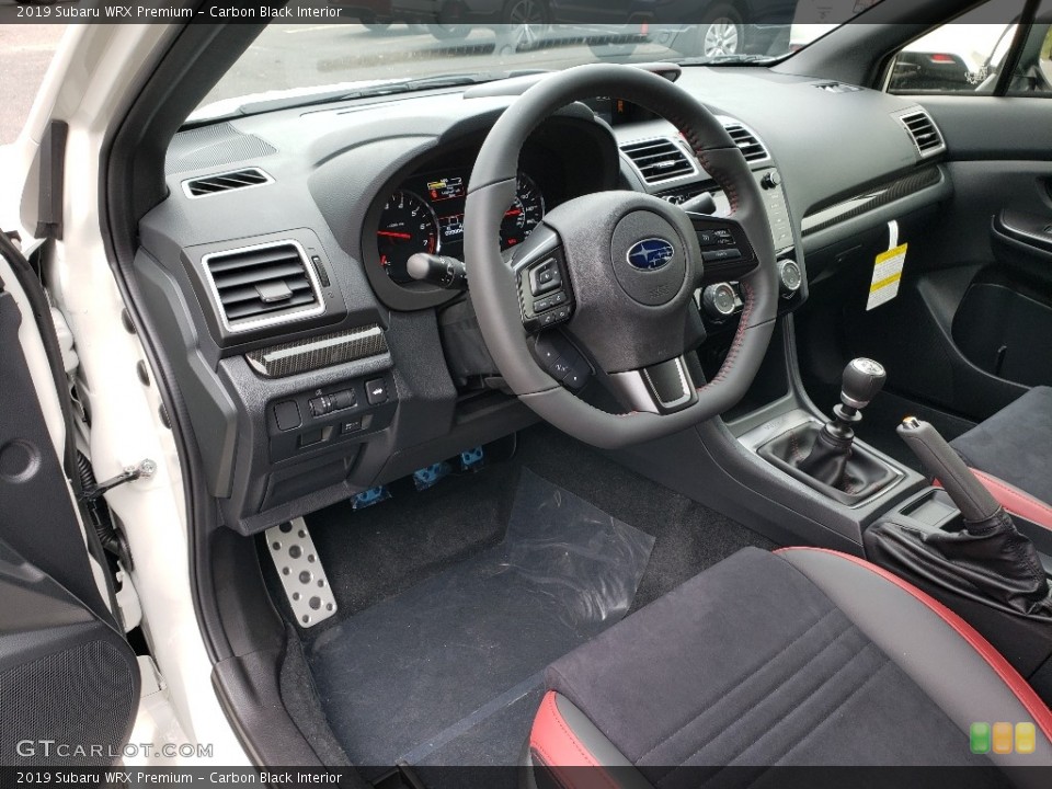Carbon Black Interior Photo for the 2019 Subaru WRX Premium #130168695