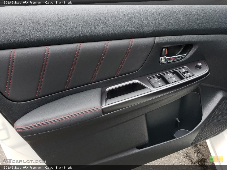 Carbon Black Interior Door Panel for the 2019 Subaru WRX Premium #130168722